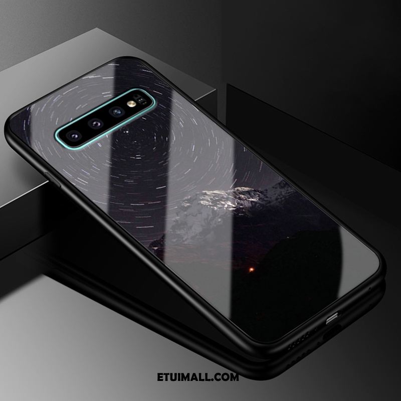 Etui Samsung Galaxy S10+ Niebieski Anti-fall Ochraniacz Szkło Kreatywne Futerał Tanie