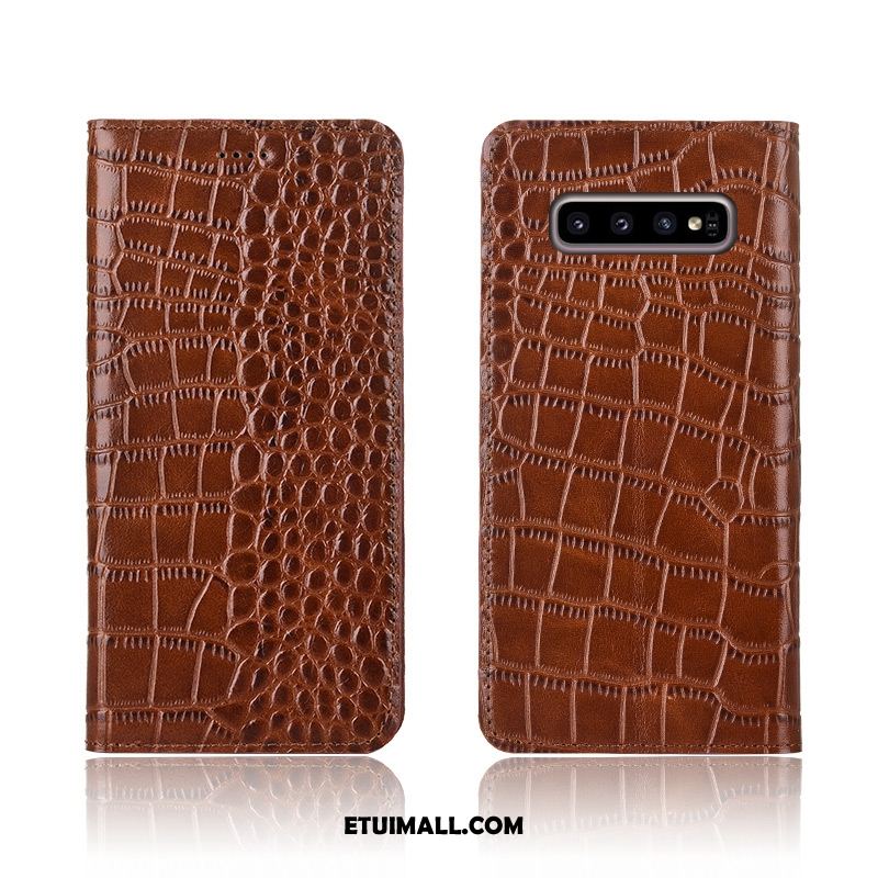 Etui Samsung Galaxy S10+ Ochraniacz Czerwony All Inclusive Klapa Gwiazda Obudowa Kup