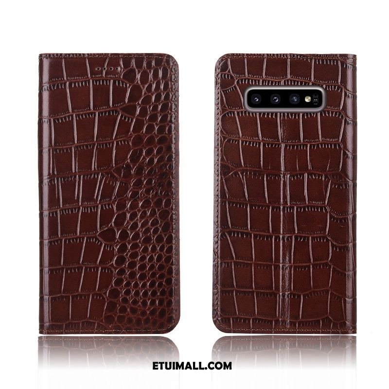 Etui Samsung Galaxy S10+ Ochraniacz Czerwony All Inclusive Klapa Gwiazda Obudowa Kup