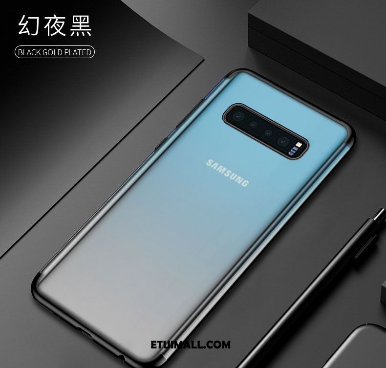 Etui Samsung Galaxy S10+ Ochraniacz Niebieski Przezroczysty Kreatywne Gwiazda Futerał Sklep