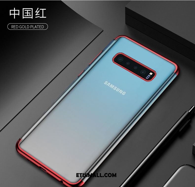 Etui Samsung Galaxy S10+ Ochraniacz Niebieski Przezroczysty Kreatywne Gwiazda Futerał Sklep