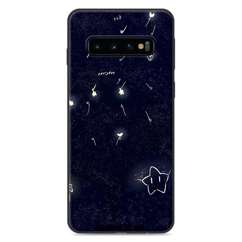 Etui Samsung Galaxy S10 Osobowość Nowy Piękny Niebieski Telefon Komórkowy Pokrowce Tanie