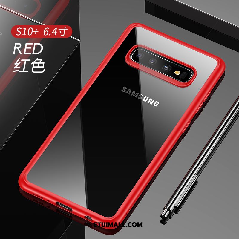 Etui Samsung Galaxy S10+ Przezroczysty Cienkie All Inclusive Anti-fall Ochraniacz Futerał Na Sprzedaż