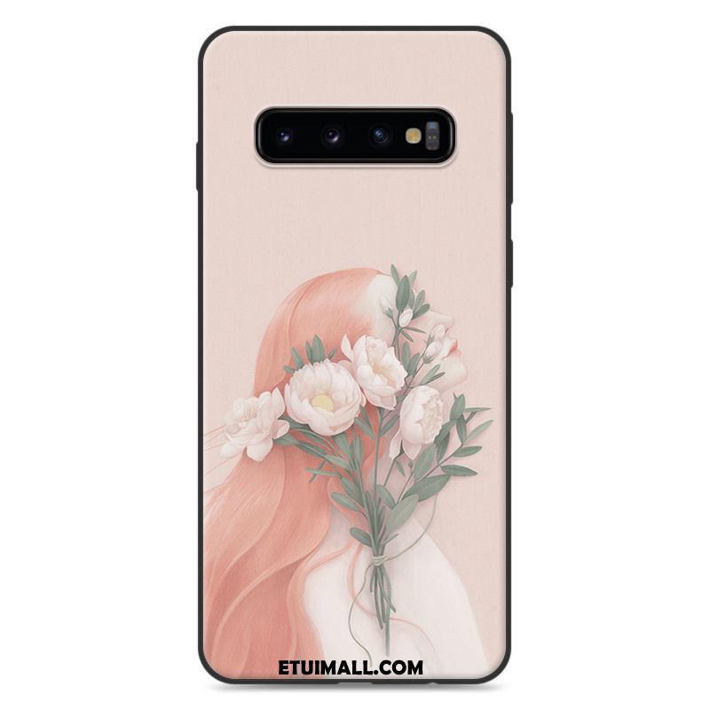 Etui Samsung Galaxy S10 Silikonowe Niebieski Piękny Ochraniacz Miękki Futerał Tanie