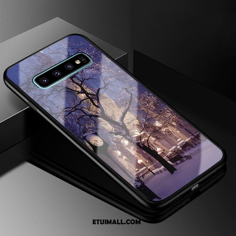 Etui Samsung Galaxy S10 Szkło Ochraniacz All Inclusive Purpurowy Wiatr Futerał Online