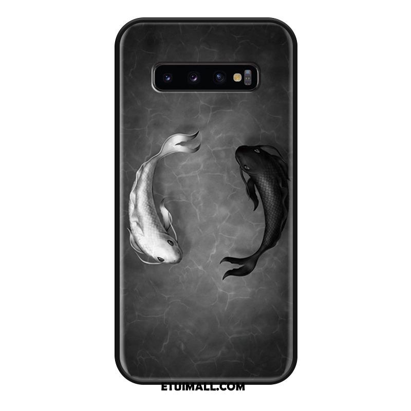 Etui Samsung Galaxy S10 Telefon Komórkowy Biały All Inclusive Relief Osobowość Pokrowce Sklep