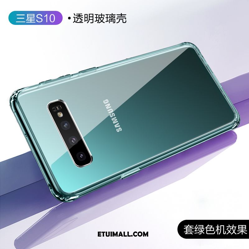 Etui Samsung Galaxy S10 Telefon Komórkowy Silikonowe Kreatywne All Inclusive Zielony Futerał Kup