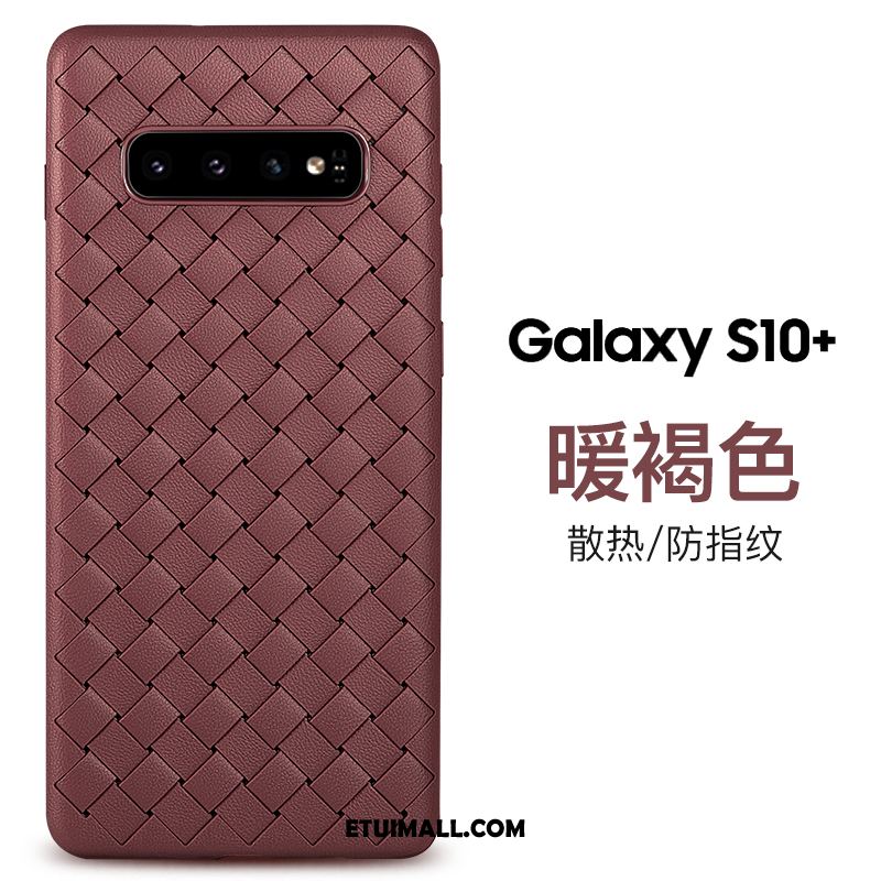 Etui Samsung Galaxy S10+ Wzór Jakość Wysoki Koniec Gwiazda Purpurowy Futerał Online