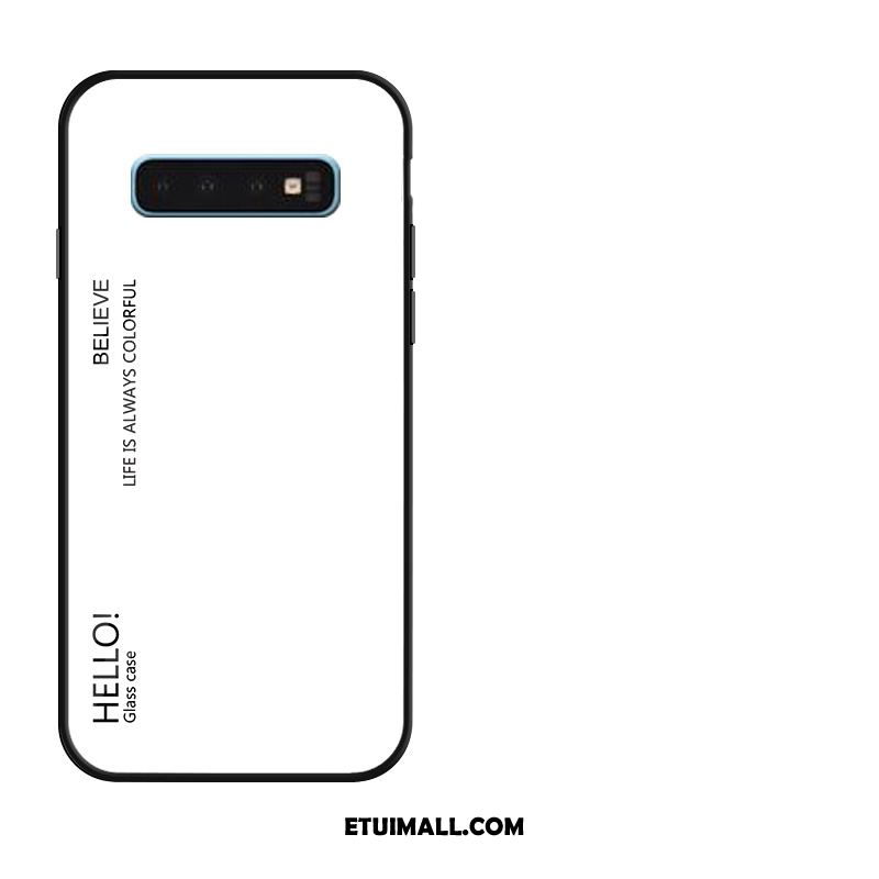 Etui Samsung Galaxy S10 Żółty Silikonowe Gradient Gwiazda Szkło Futerał Oferta