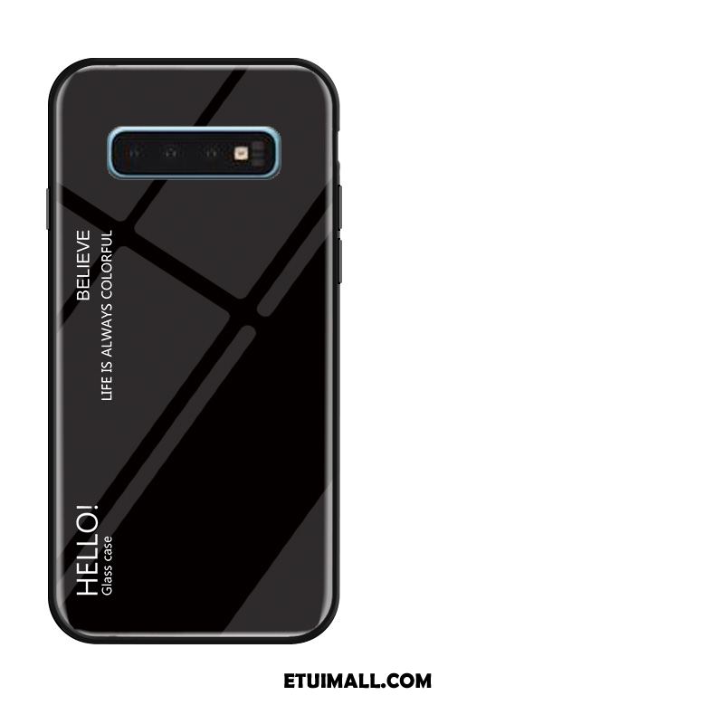 Etui Samsung Galaxy S10 Żółty Silikonowe Gradient Gwiazda Szkło Futerał Oferta