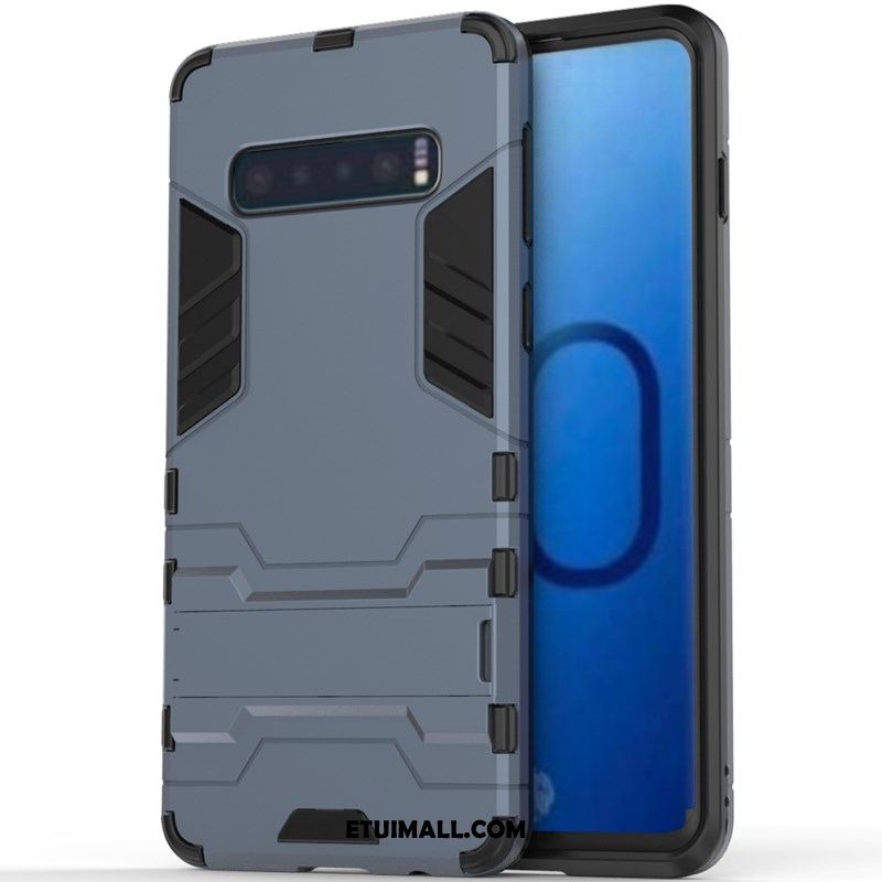 Etui Samsung Galaxy S10+ Żółty Wspornik Anti-fall Torby Gwiazda Futerał Sklep