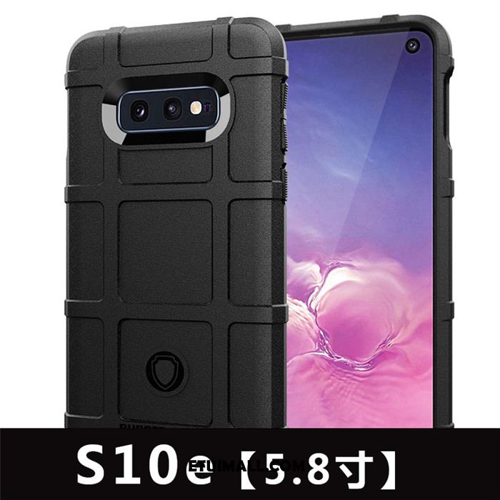 Etui Samsung Galaxy S10e Anti-fall Telefon Komórkowy Tendencja Czarny Proste Obudowa Tanie