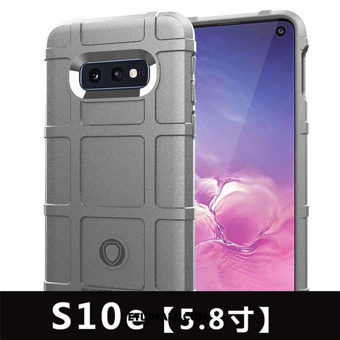 Etui Samsung Galaxy S10e Anti-fall Telefon Komórkowy Tendencja Czarny Proste Obudowa Tanie