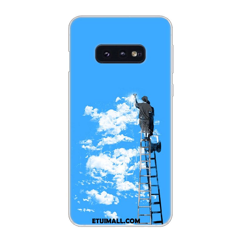 Etui Samsung Galaxy S10e Biały Telefon Komórkowy Gwiazda Sztuka Anti-fall Futerał Sklep
