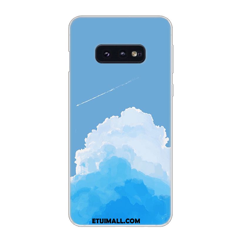 Etui Samsung Galaxy S10e Biały Telefon Komórkowy Gwiazda Sztuka Anti-fall Futerał Sklep
