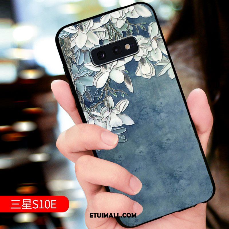 Etui Samsung Galaxy S10e Ochraniacz Anti-fall Gwiazda Relief Nowy Pokrowce Na Sprzedaż