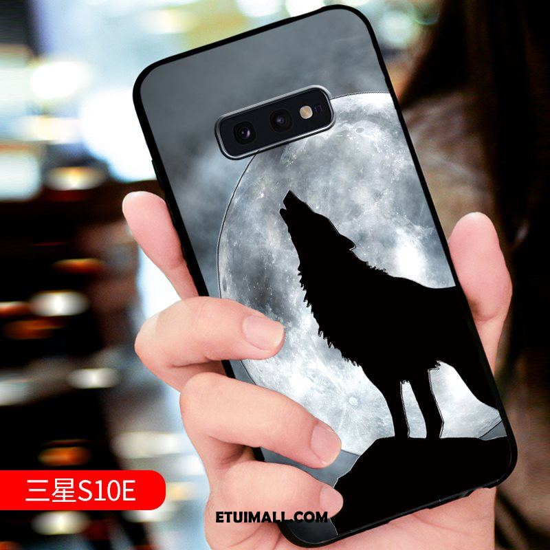 Etui Samsung Galaxy S10e Ochraniacz Anti-fall Gwiazda Relief Nowy Pokrowce Na Sprzedaż