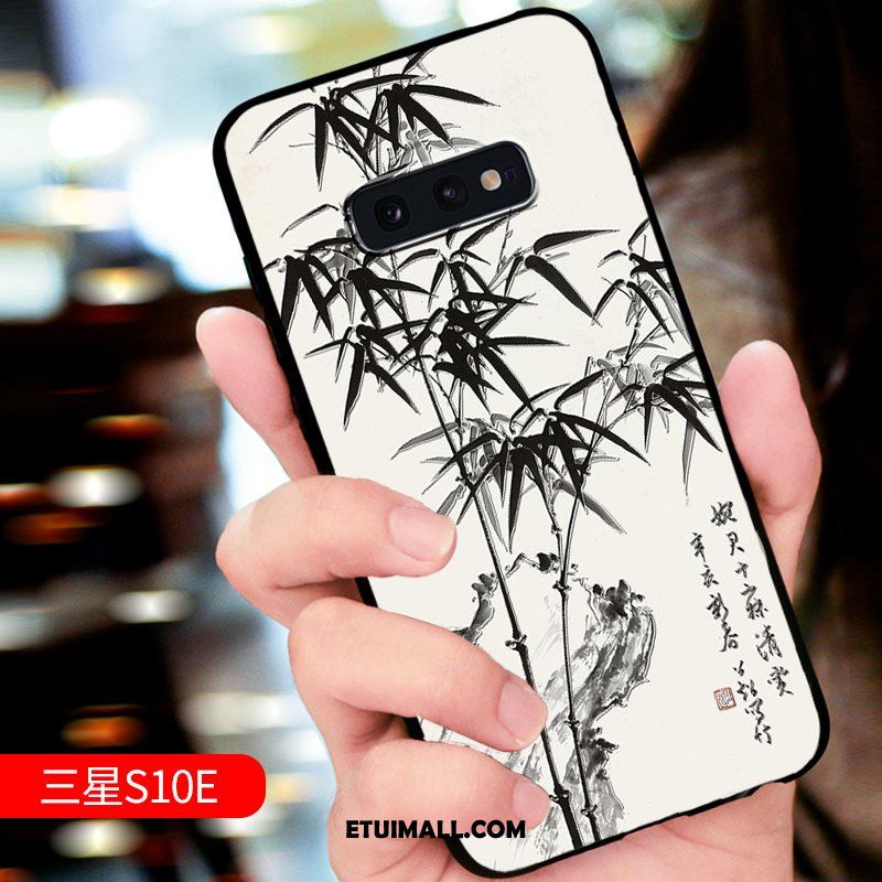 Etui Samsung Galaxy S10e Ochraniacz Anti-fall Gwiazda Relief Nowy Pokrowce Na Sprzedaż