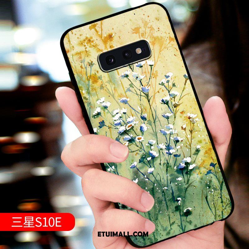 Etui Samsung Galaxy S10e Ochraniacz Anti-fall Gwiazda Relief Nowy Pokrowce Na Sprzedaż