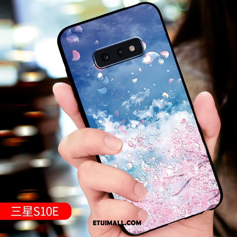 Etui Samsung Galaxy S10e Ochraniacz Anti-fall Gwiazda Relief Nowy Pokrowce Na Sprzedaż