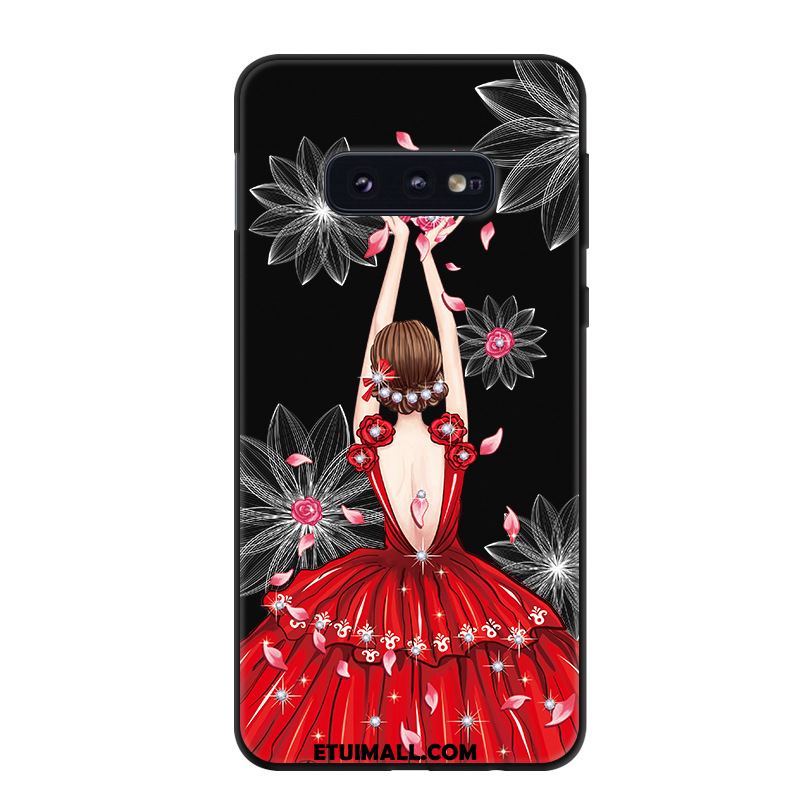 Etui Samsung Galaxy S10e Ochraniacz Osobowość Kreskówka Anti-fall Czarny Futerał Sprzedam