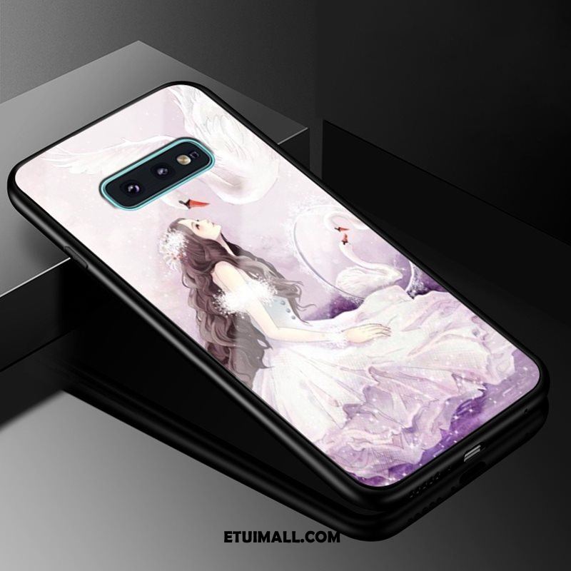 Etui Samsung Galaxy S10e Purpurowy Trudno Gwiazda Anti-fall Szkło Pokrowce Online