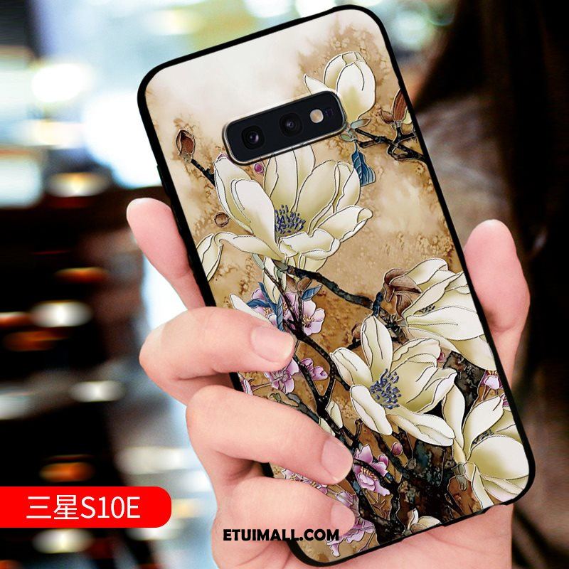 Etui Samsung Galaxy S10e Relief Gwiazda Nowy Tendencja Czerwony Futerał Kupię