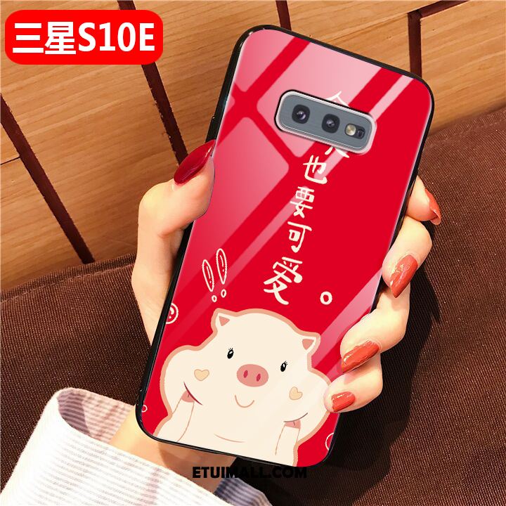 Etui Samsung Galaxy S10e Telefon Komórkowy Nowy All Inclusive Gwiazda Czerwony Pokrowce Na Sprzedaż