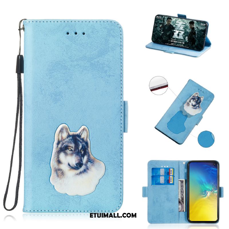 Etui Samsung Galaxy S10e Vintage Karta Kreskówka Niebieski Telefon Komórkowy Pokrowce Oferta