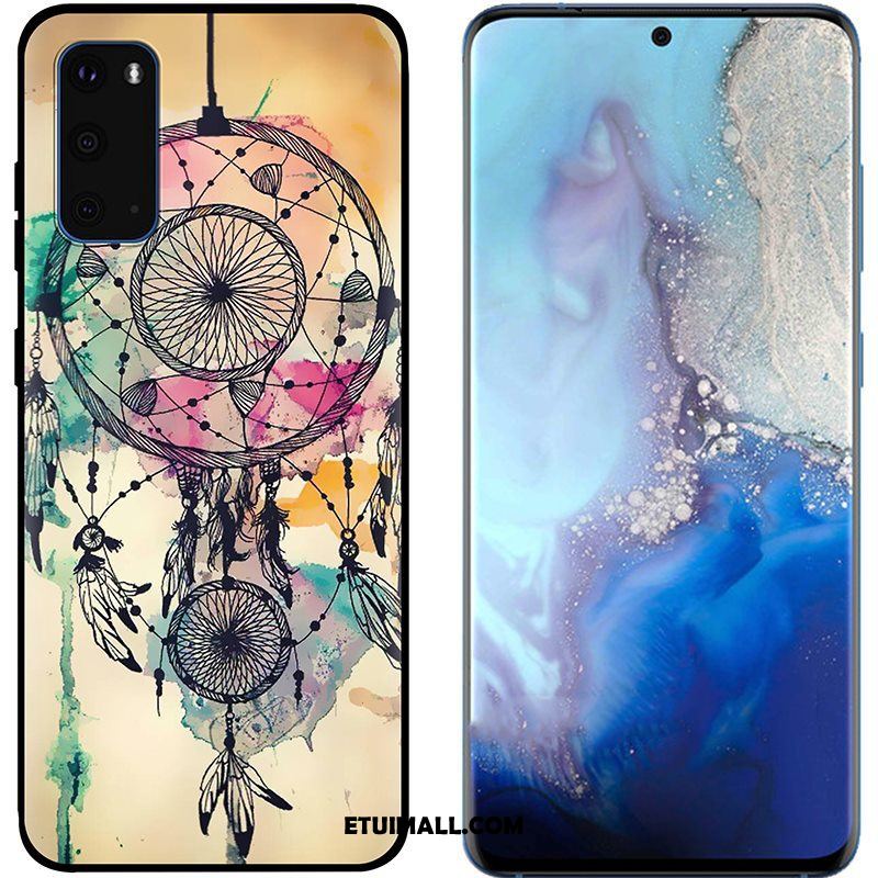 Etui Samsung Galaxy S20 Gwiazda Nubuku Czarny Purpurowy Modna Marka Obudowa Sprzedam