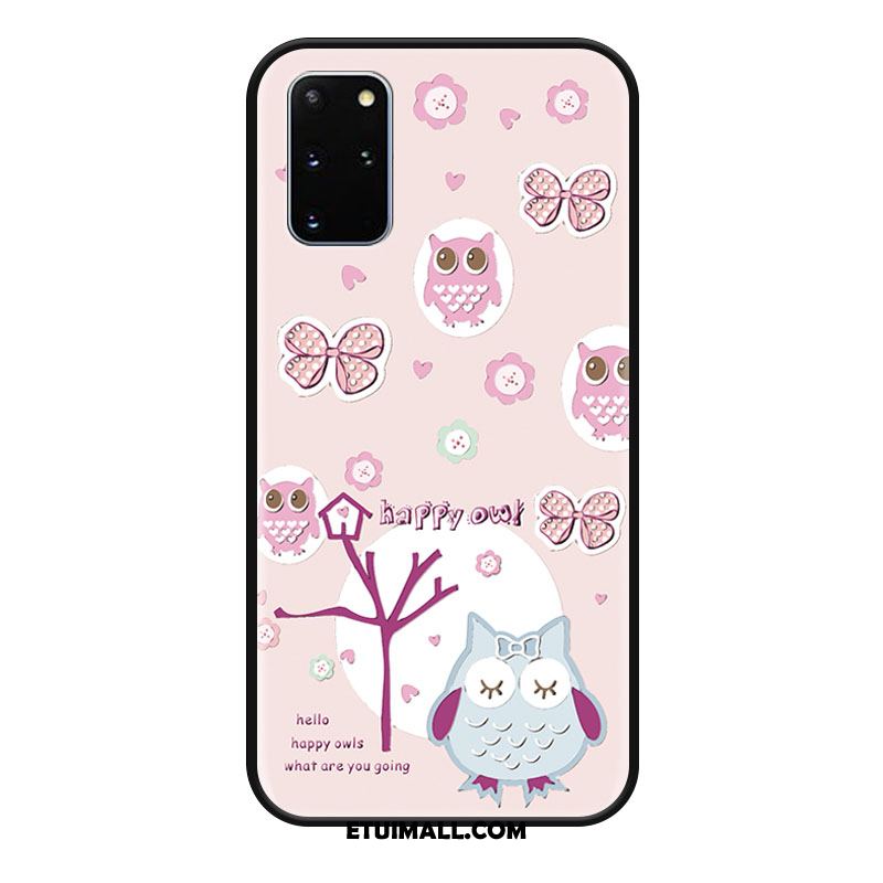 Etui Samsung Galaxy S20+ Mniszek Lekarski Duży Niebieski Relief Nubuku Pokrowce Tanie