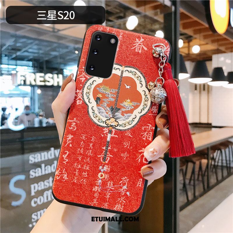 Etui Samsung Galaxy S20 Ochraniacz Różowe Silikonowe Telefon Komórkowy Chiński Styl Futerał Sprzedam