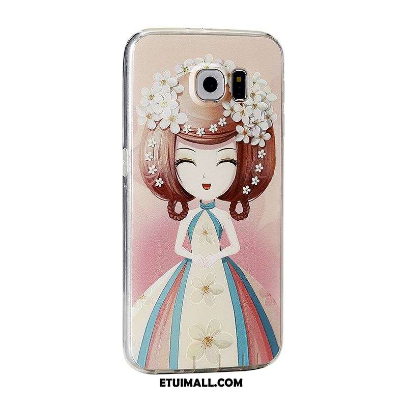 Etui Samsung Galaxy S6 Anti-fall Cienkie Silikonowe Ochraniacz Gwiazda Obudowa Tanie