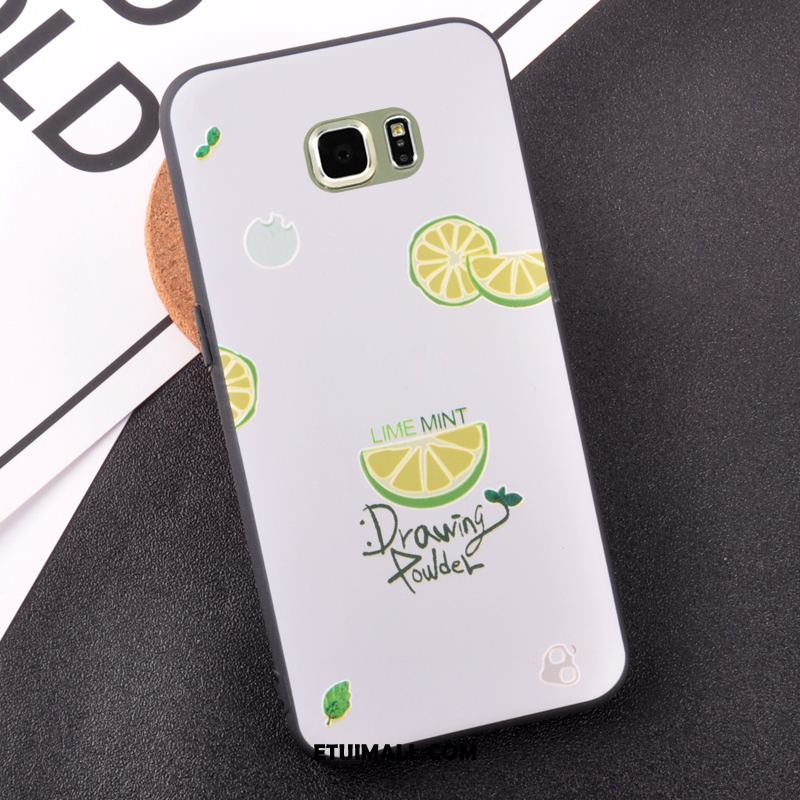 Etui Samsung Galaxy S6 Edge Cytrynowa Gwiazda Silikonowe Zielony Świeży Obudowa Tanie