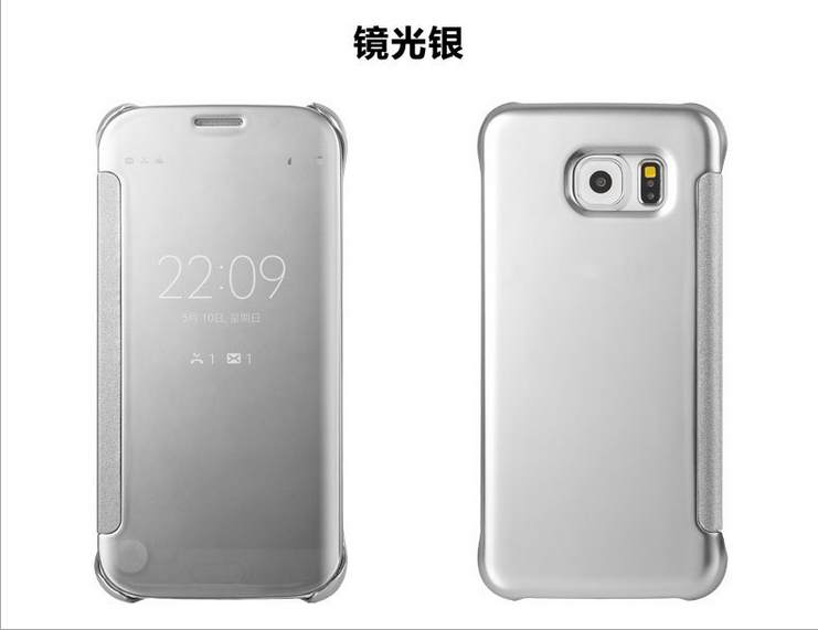 Etui Samsung Galaxy S6 Edge Gwiazda Telefon Komórkowy Skórzany Futerał Akcesoria Złoto Pokrowce Tanie