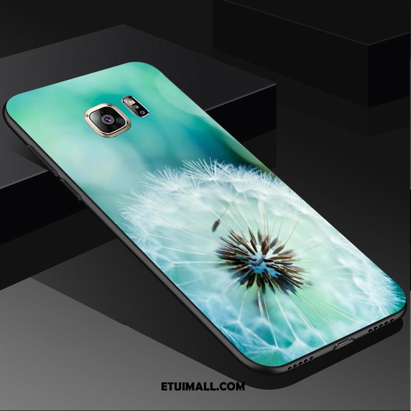 Etui Samsung Galaxy S6 Edge Sztuka Zielony Gwiazda Miękki Piękny Futerał Dyskont