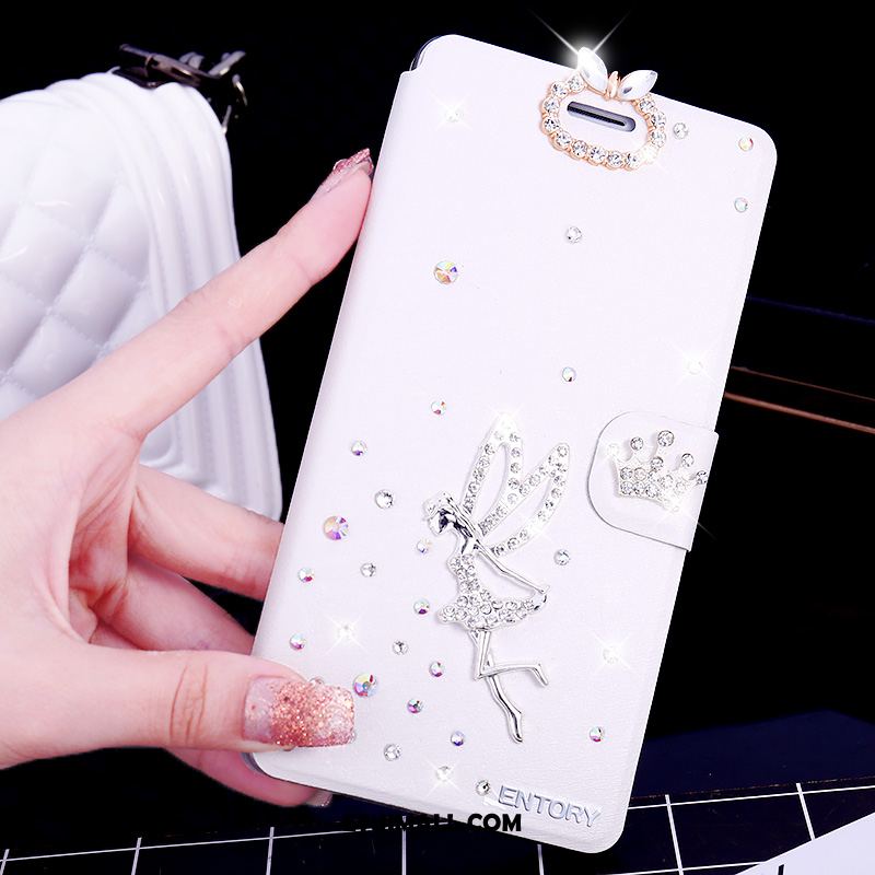 Etui Samsung Galaxy S6 Edge Telefon Komórkowy Biały Gwiazda Skórzany Futerał Z Kryształkami Futerał Kup