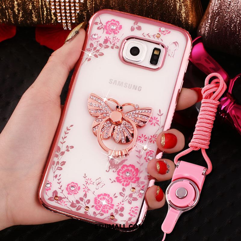 Etui Samsung Galaxy S6 Gwiazda Ochraniacz Lis Ring Granica Pokrowce Tanie