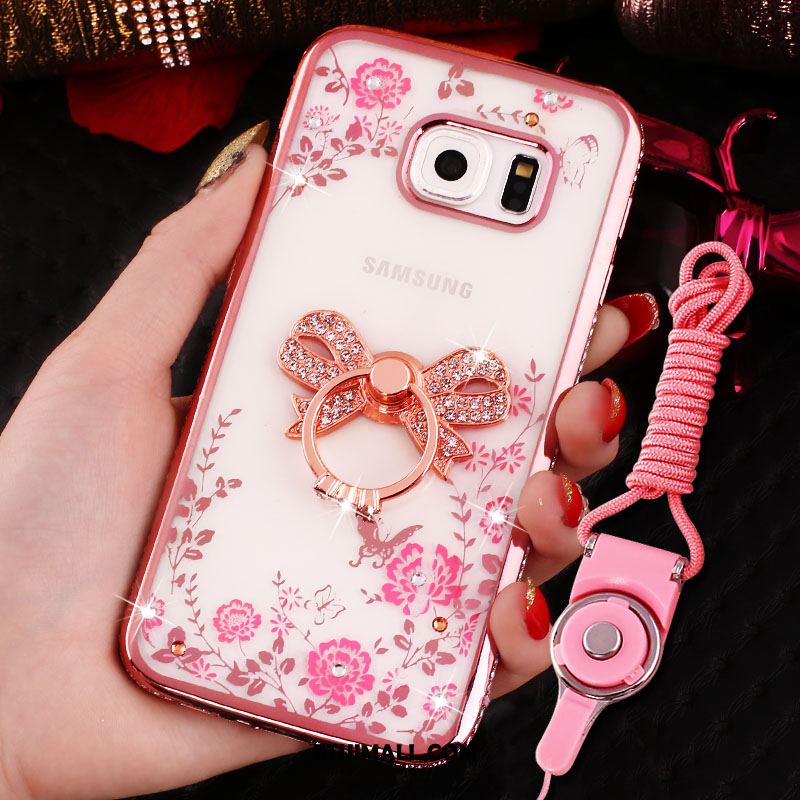 Etui Samsung Galaxy S6 Gwiazda Ochraniacz Lis Ring Granica Pokrowce Tanie