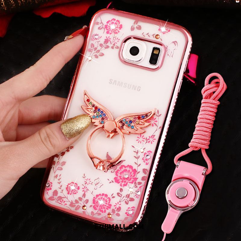 Etui Samsung Galaxy S6 Gwiazda Ochraniacz Lis Ring Granica Pokrowce Tanie