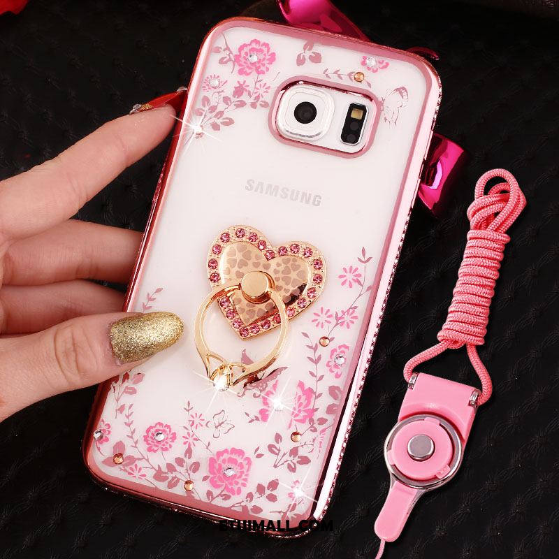 Etui Samsung Galaxy S6 Gwiazda Ochraniacz Lis Ring Granica Pokrowce Tanie