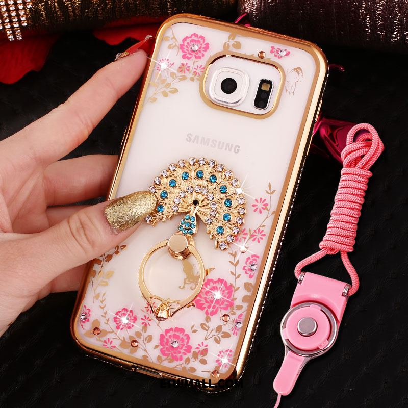 Etui Samsung Galaxy S6 Gwiazda Ochraniacz Lis Ring Granica Pokrowce Tanie