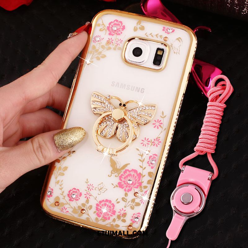 Etui Samsung Galaxy S6 Gwiazda Ochraniacz Lis Ring Granica Pokrowce Tanie