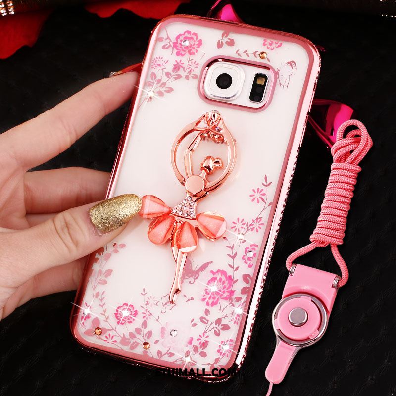 Etui Samsung Galaxy S6 Gwiazda Ochraniacz Lis Ring Granica Pokrowce Tanie