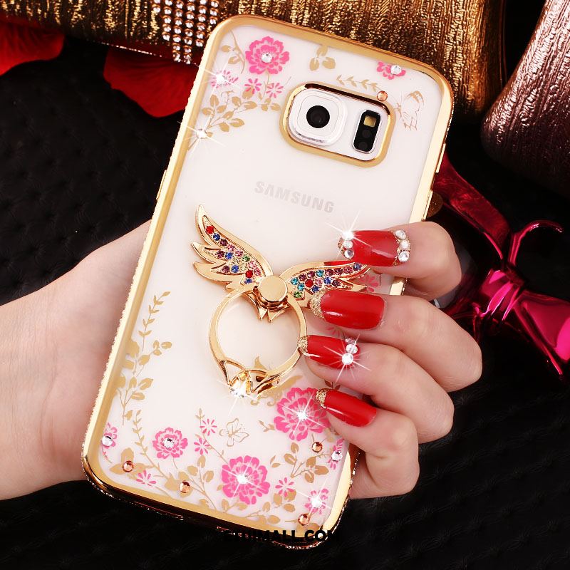 Etui Samsung Galaxy S6 Gwiazda Ochraniacz Lis Ring Granica Pokrowce Tanie