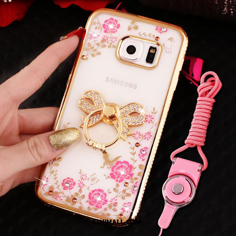 Etui Samsung Galaxy S6 Gwiazda Ochraniacz Lis Ring Granica Pokrowce Tanie