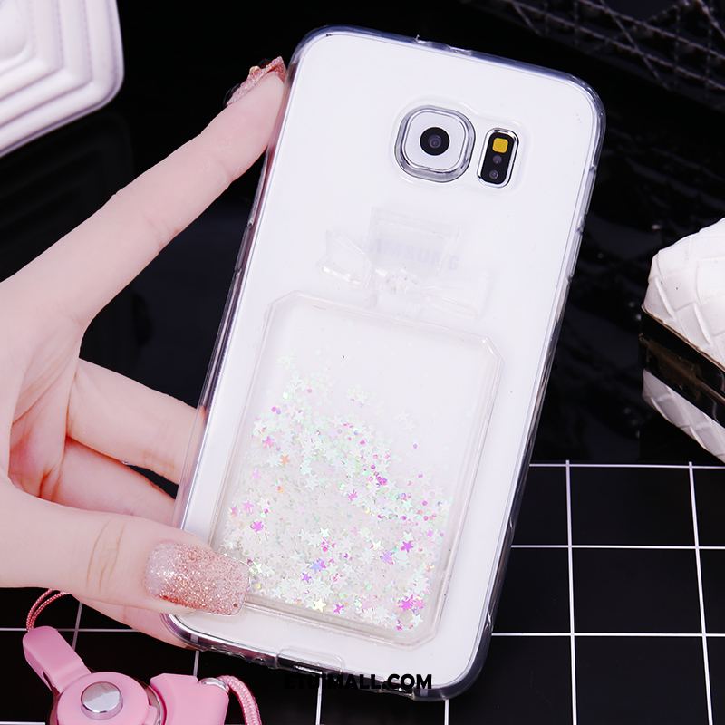 Etui Samsung Galaxy S6 Gwiazda Rhinestone Quicksand Kreatywne Telefon Komórkowy Pokrowce Tanie