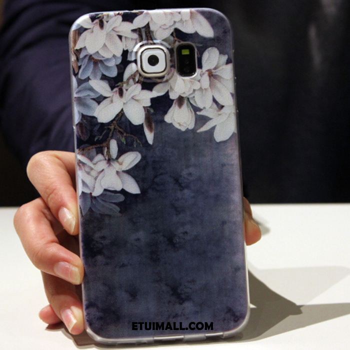 Etui Samsung Galaxy S6 Niebieski Gwiazda Silikonowe Anti-fall Kreskówka Futerał Sprzedam