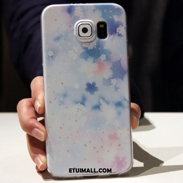 Etui Samsung Galaxy S6 Niebieski Gwiazda Silikonowe Anti-fall Kreskówka Futerał Sprzedam