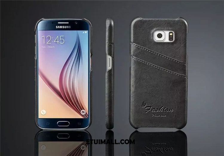 Etui Samsung Galaxy S6 Prawdziwa Skóra Klapa Ochraniacz Gwiazda Telefon Komórkowy Futerał Tanie